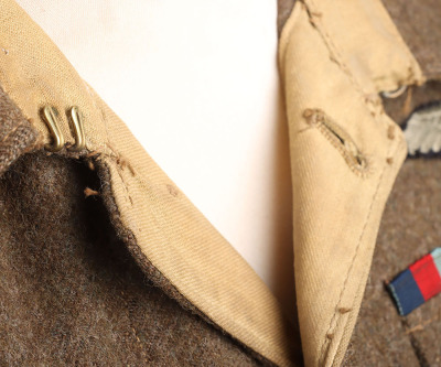 WW2 British Service Dress & Battle Dress Uniform Pair of Captain C F H Shepherd Royal Artillery / Glider Pilot - 9