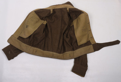 WW2 British Service Dress & Battle Dress Uniform Pair of Captain C F H Shepherd Royal Artillery / Glider Pilot - 14