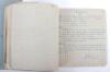 Rare Mortar Battery Notebooks (Army books 152 duplicated) (61st Trench Mortar Battery) for 1916/17 - 4