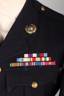 Royal Marines Officers Dress Uniform of Major P H B Wall, Awarded the Military Cross in 1945 for Gallantry with the 48th Royal Marine Commando, Part of the 4th Commando Brigade - 7