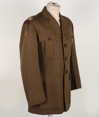 WW2 British Red Cross Society Officers Service Dress Tunic - 4