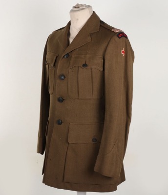 WW2 British Red Cross Society Officers Service Dress Tunic - 7