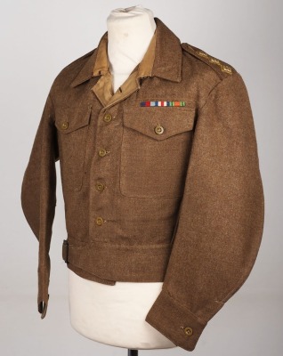 Unusual WW2 RAC Battle Dress Blouse - 2