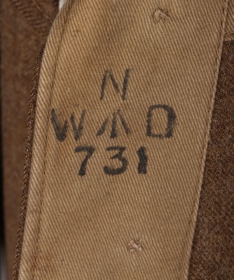 Unusual WW2 RAC Battle Dress Blouse - 11