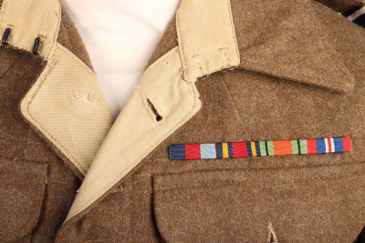 WW2 25th Dragoons Royal Armoured Corps Battle Dress Blouse - 7