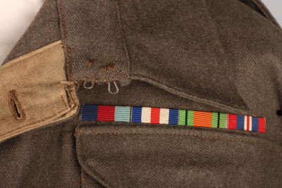 WW2 British 12th Field Regiment / 17th Medium Regiment Royal Artillery Battle Dress Blouse - 6