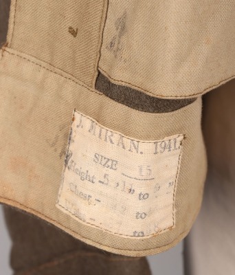 WW2 British 12th Field Regiment / 17th Medium Regiment Royal Artillery Battle Dress Blouse - 9
