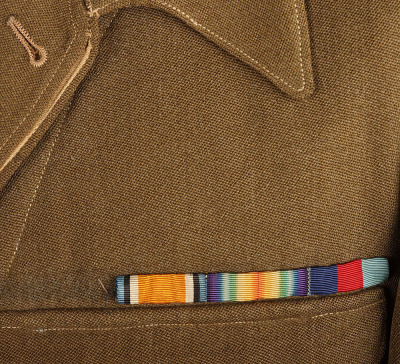 WW2 British West Yorkshire Regiment Officers Private Purchase Battle Dress Blouse - 7
