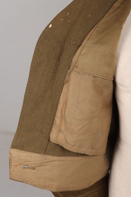 WW2 British West Yorkshire Regiment Officers Private Purchase Battle Dress Blouse - 9