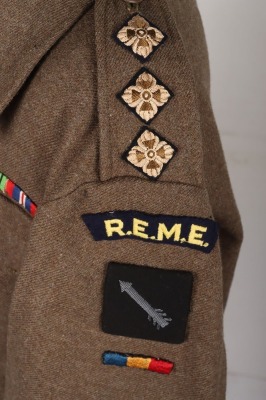 WW2 7th Indian Infantry Division REME Battle Dress Blouse - 5