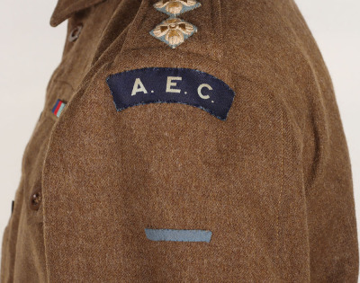 WW2 British Army Education Corps Officer Battle Dress Blouse - 2