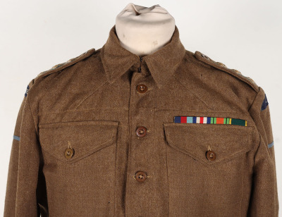 WW2 British Army Education Corps Officer Battle Dress Blouse - 13