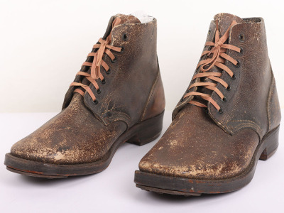 Rare WW1 British B5 Boots 1917 Dated