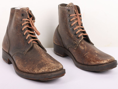 Rare WW1 British B5 Boots 1917 Dated - 3