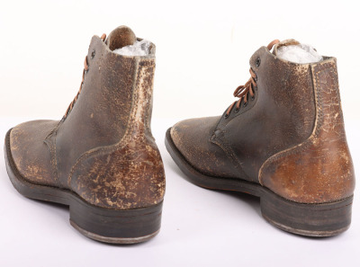 Rare WW1 British B5 Boots 1917 Dated - 5