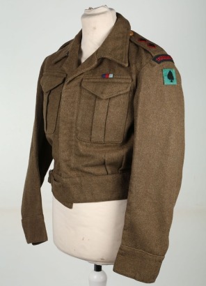 WW2 2nd Gurkha Rifles Officers Battle Dress Blouse