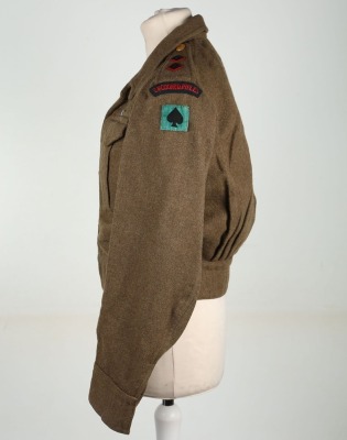 WW2 2nd Gurkha Rifles Officers Battle Dress Blouse - 5