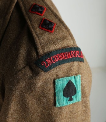 WW2 2nd Gurkha Rifles Officers Battle Dress Blouse - 6