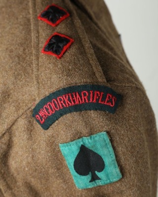 WW2 2nd Gurkha Rifles Officers Battle Dress Blouse - 8