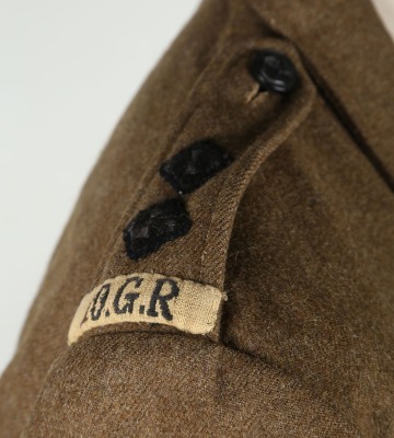 WW2 10th Gurkha Rifles Officers Battle Dress Blouse - 4