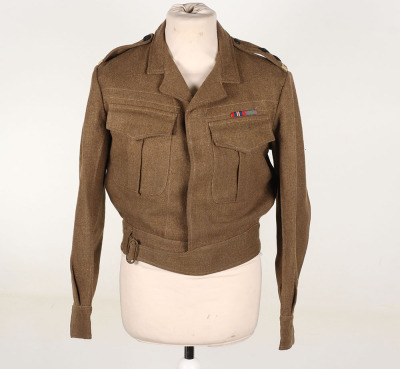 WW2 10th Gurkha Rifles Officers Battle Dress Blouse - 9