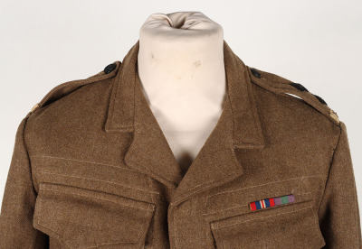 WW2 10th Gurkha Rifles Officers Battle Dress Blouse - 11
