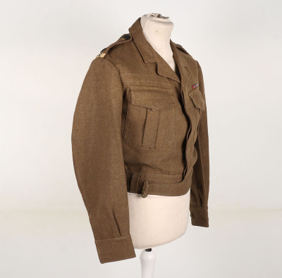 WW2 10th Gurkha Rifles Officers Battle Dress Blouse - 12