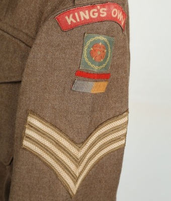 6th Battalion Kings Own Regiment Battle Dress Blouse - 5