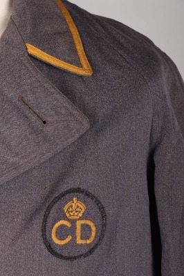 Scarce WW2 British Female ARP / Civil Defence Coat - 2