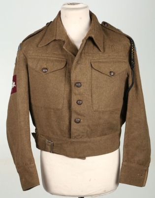 British 14th Parachute Battalion (TA) Officers Battle Dress Uniform - 2