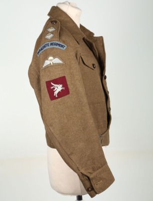 British 14th Parachute Battalion (TA) Officers Battle Dress Uniform - 3