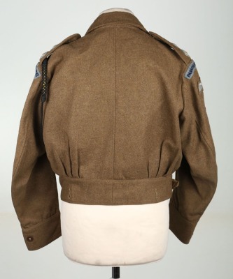 British 14th Parachute Battalion (TA) Officers Battle Dress Uniform - 4