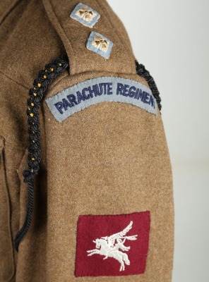 British 14th Parachute Battalion (TA) Officers Battle Dress Uniform - 5