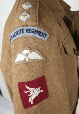 British 14th Parachute Battalion (TA) Officers Battle Dress Uniform - 7