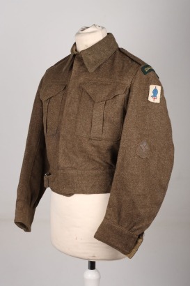 County of London Yeomanry Sharpshooters 56th (London) Armoured Division Battle Dress Blouse