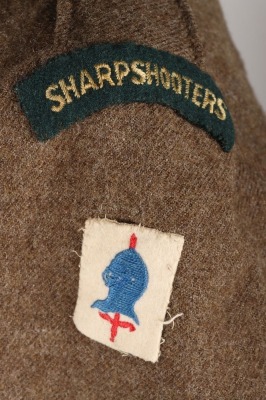 County of London Yeomanry Sharpshooters 56th (London) Armoured Division Battle Dress Blouse - 5