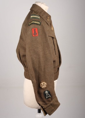 County of London Yeomanry 56th (London) Armoured Division Battle Dress Blouse - 3