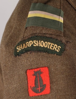 County of London Yeomanry 56th (London) Armoured Division Battle Dress Blouse - 5