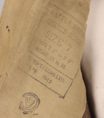 County of London Yeomanry 56th (London) Armoured Division Battle Dress Blouse - 11
