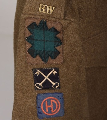 1st Battalion Black Watch 51st Highland Division / BAOR 2nd Infantry Division Battle Dress Blouse - 4