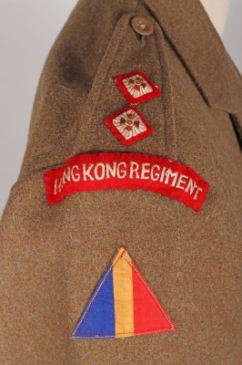 Scarce Hong Kong Regiment Officers Battle Dress Blouse - 4