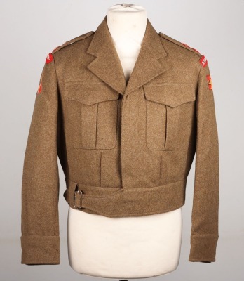Scarce Hong Kong Regiment Officers Battle Dress Blouse - 7