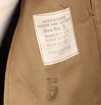 Royal Signals Far East Land Forces (FARELF) Battle Dress Blouse - 8