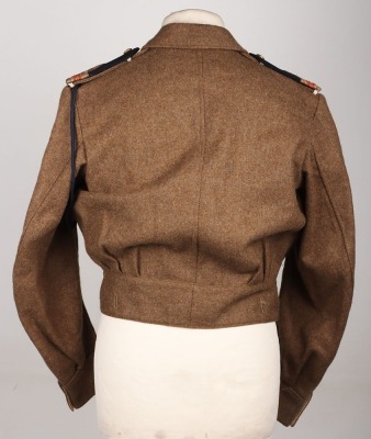 British Royal Naval Reserve Lieutenant Commanders Battle Dress Blouse of a Veteran of North Atlantic, Africa & Burma Campaigns in WW2 - 3