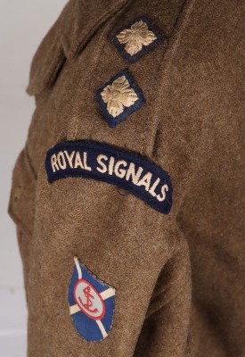 Royal Signals 264th (Scottish) Beach Brigade Battle Dress Blouse - 5