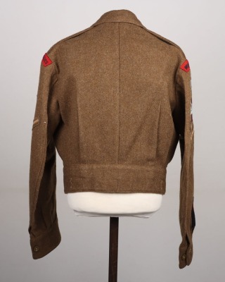 British Battle Dress Blouse of Lance Corporal Storey, 9th Independent Parachute Squadron Royal Engineers - 2