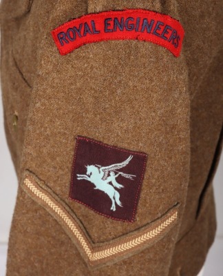 British Battle Dress Blouse of Lance Corporal Storey, 9th Independent Parachute Squadron Royal Engineers - 4