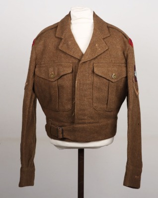 British Battle Dress Blouse of Lance Corporal Storey, 9th Independent Parachute Squadron Royal Engineers - 6