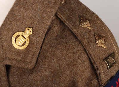 British Officers 304th (Essex Yeomanry) Field Regiment Royal Artillery Battle Dress Blouse - 4
