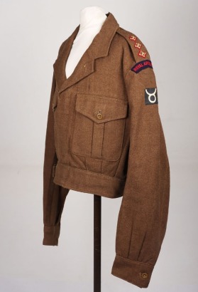 Royal Artillery 2nd AGRA Officers Battle Dress Blouse